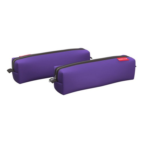 Пенал квадро mini ErichKrause® Purple, 210x50x50 мм 47341