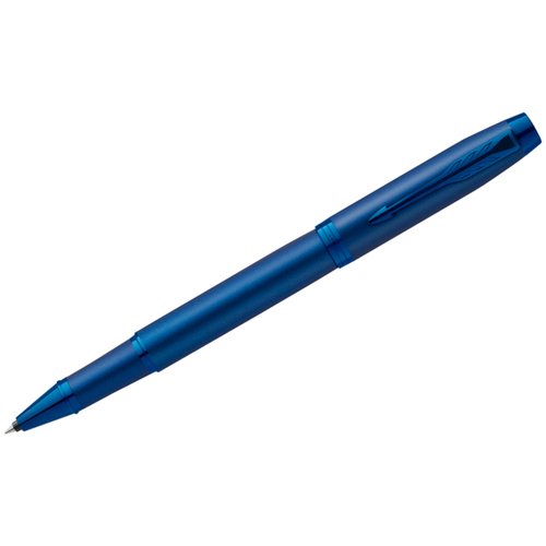 Ручка-роллер Parker IM Professionals Monochrome Blue, черная, 0,8 мм, подарочная упаковка
