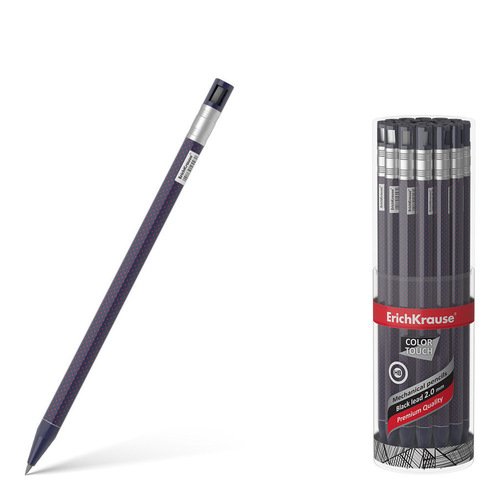 Карандаш ErichKrause ColorTouch Dots in Blue механический 20 мм НВ с точилкой 60₽