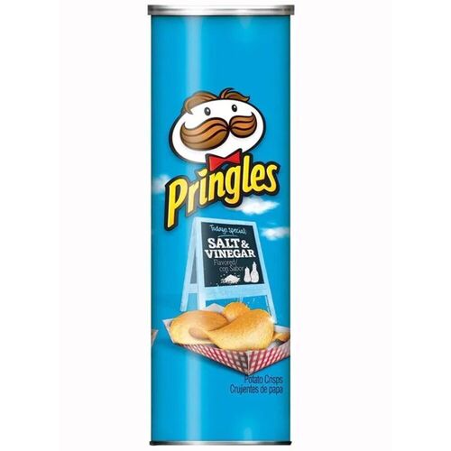 Чипсы Pringles Salt & Vinegar со вкусом соли и уксуса, 165 гр чипсы pringles cheesy