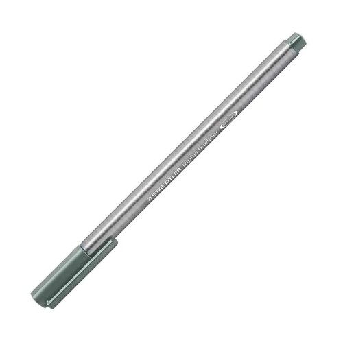 Ручка Staedtler Fineliner triplus, 0,3 мм, голубовато-серый