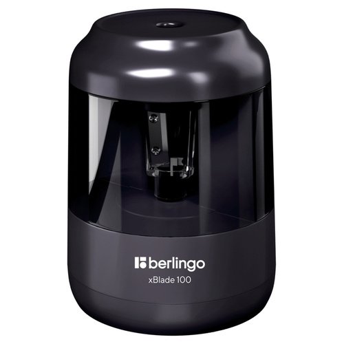 berlingo сменное лезвие bm4213 9 мм Точилка Berlingo xBlade 100 электрическая, 1 отверстие, с контейнером