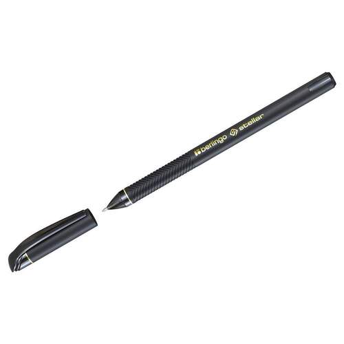 Ручка Berlingo Stellar Gel гелевая, черная, 0,5 мм