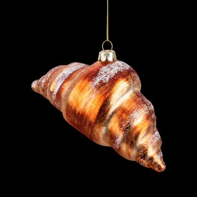 Подвесное украшение ErichKrause Decor Круассан, 14 см, стекло