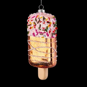 Подвесное украшение ErichKrause Decor Эскимо, 14 см, стекло