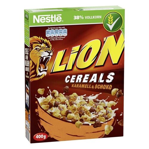 Готовый завтрак Nestle Lion Cereals, 400 гр готовые завтраки krosby медовые дельфинчики 200 г