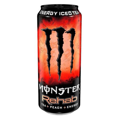 Энергетический напиток Monster Energy Peach Rehab, 500 мл энергетический напиток monster фиеста ультра манго 500 мл
