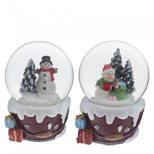 Фигурка декоративная Remeco Новый год в стеклянном шаре 65 х 6 х 85 см в ассортименте 375₽