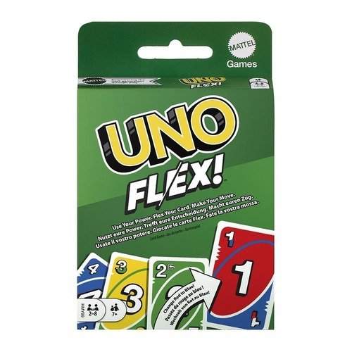 Настольная игра Mattel UNO Flex uno card game gxv51 iconic series 2000s