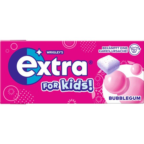Жевательная резинка Wrigley's Extra For Kids, 16,5 г jelly belly драже жевательное bubble gum жевательная резинка