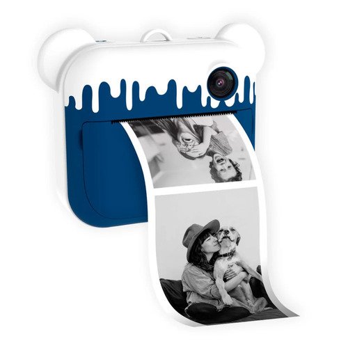 Фотоаппарат моментальной печати Lumicam DK04 Printy Blue Paint