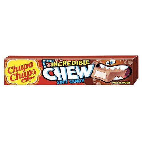 Жевательные конфеты Chupa Chups Chew Cola, 45 г жевательная резинка chupa chups color painting 27 г