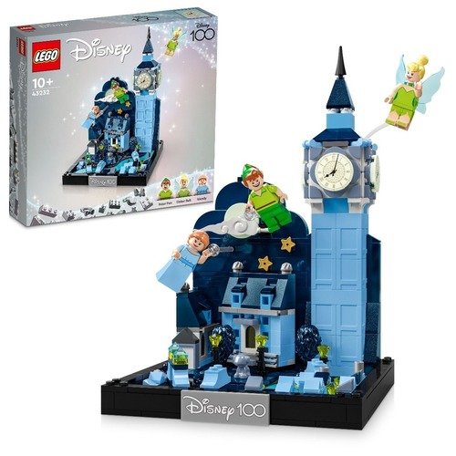 цена Конструктор LEGO Disney 43232 Полет Питера Пэна и Венди над Лондоном