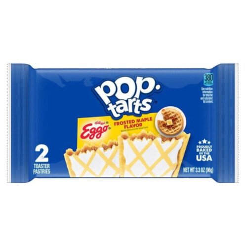 Печенье Pop Tarts Eggo с кленовой глазурью, 96 г силиконовый чехол на realme 5i печеньки и молоко для реалми 5 и
