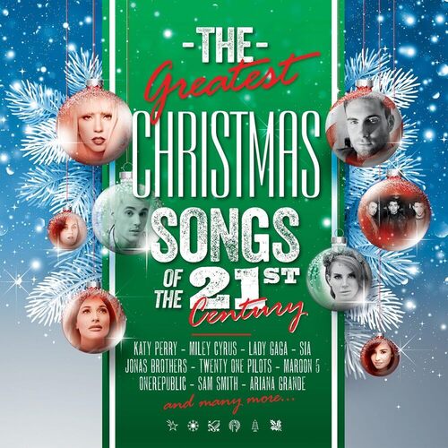 Виниловая пластинка Various Artists - The Greatest Christmas Songs Of The 21st Century (White, Red) 2LP christmas tapestry christmas art tapestry christmas tree background wall mounted tapestry home decor big blanket