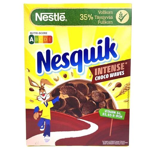Готовый завтрак Nesquik Waves, 330гр какао несквик 14 г пакет