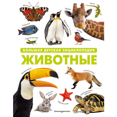 Животные. Большая детская энциклопедия большая детская энциклопедия