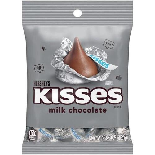 Молочный шоколад Hersheys Kisses 137гр 549₽