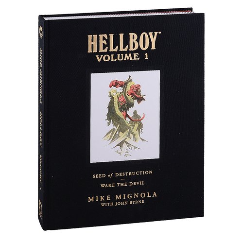 Майк Миньола. Hellboy Library Vol.1: Seed of Destruction and Wake the Devil майк миньола hellboy library vol 4 the crooked man and the troll witch