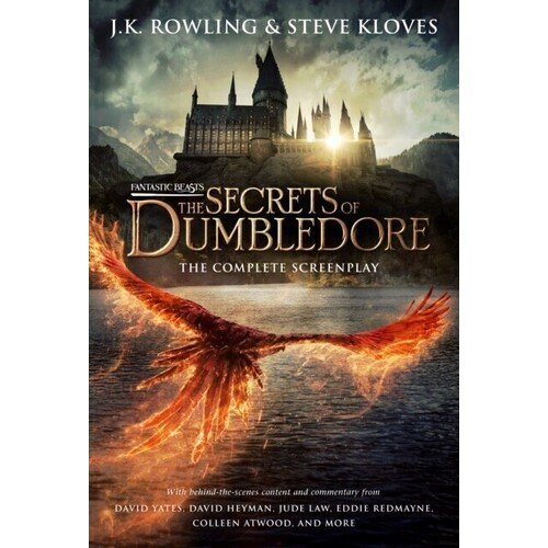 Джоан К. Роулинг. Fantastic Beasts: The Secrets of Dumbledore - Screenplay значок fantastic beasts the secrets of dumbledore – newt scamander