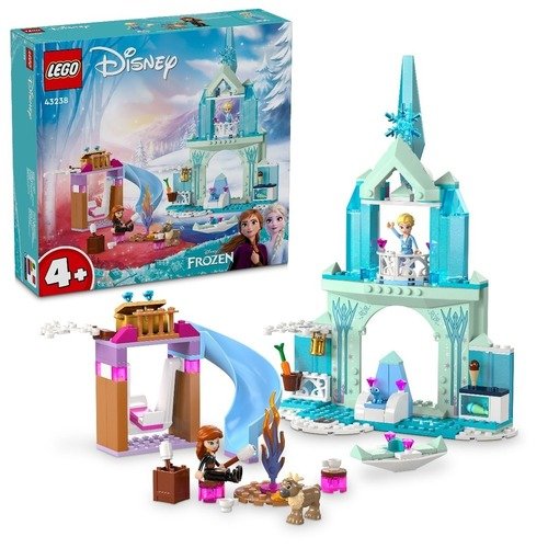 цена Конструктор LEGO Disney Princess 43238 Ледяной замок Эльзы