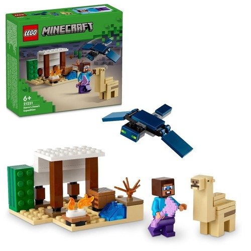 Конструктор LEGO Minecraft 21251 Экспедиция Стива в пустыню lego minecraft грибной домик игрушка для детей от 8 лет и старше