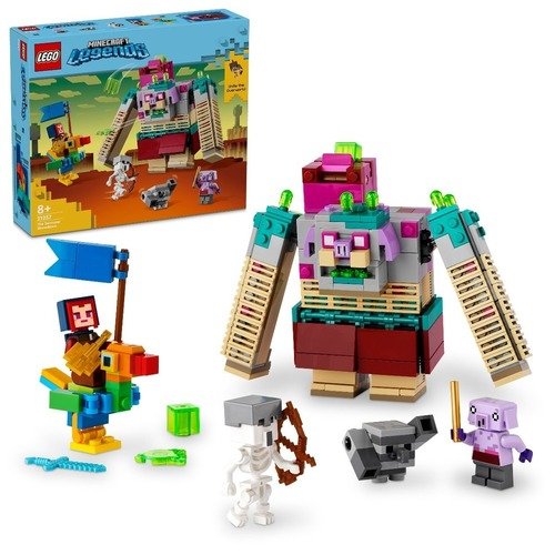 Конструктор LEGO Minecraft 21257 Столкновение с Пожирателем lego® одинокий рейнджер 79110 серебряный рудник опасность