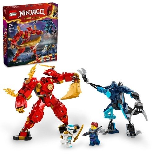 конструктор ninjago огненный дракон кая Конструктор LEGO Ninjago 71808 Огненный робот Кая