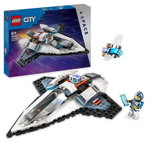 Конструктор LEGO City 60430 Межзвездный космический корабль lego city космический вездеход с пришельцами
