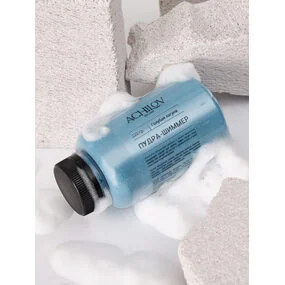 Пудра-шиммер для ванны Achilov Голубая Лагуна