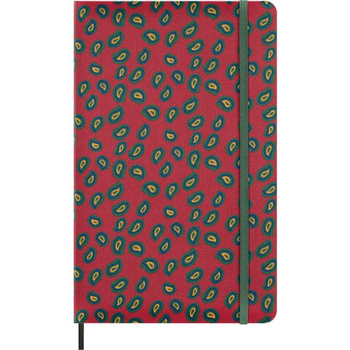 Блокнот Moleskine Le Professional Silk Notebook Large ruled hard cover with gift box Bordeaux 7425₽