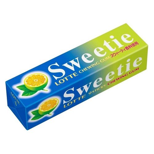 Жевательная резинка Lotte Sweetie, 26,1 г fun food lotte жевательная резинка lotte со вкусом голубики