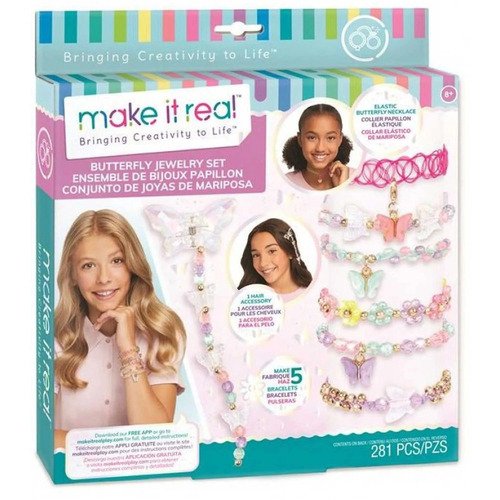 Набор для творчества Make it Real для изготовления украшений Butterfly Jewelry set 1700₽