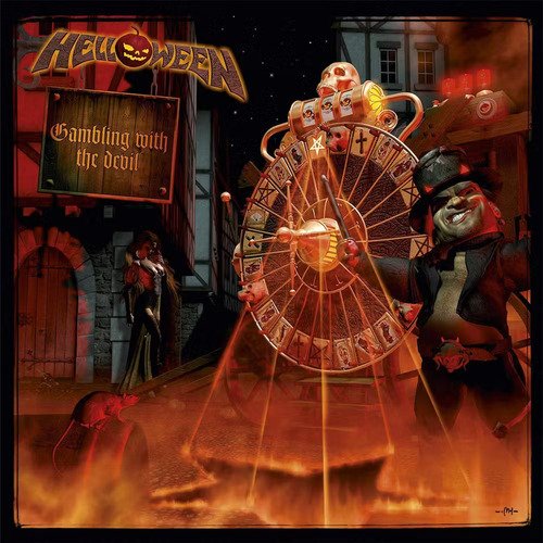 Виниловая пластинка Helloween - Gambling With The Devil (coloured) 2LP never surrender face the enemy split release