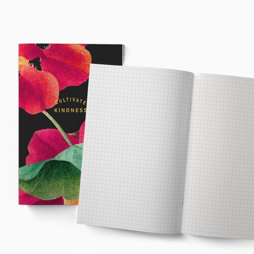 Блокнот O aposMARIE Flower 01 А5 в клетку 48 страниц 250₽