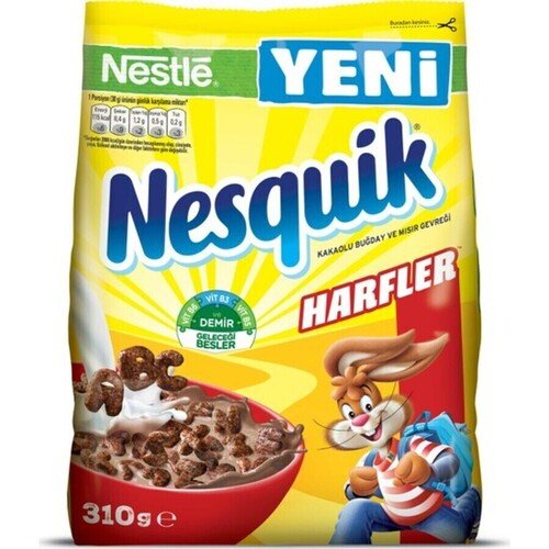 Готовый завтрак Nesquik Алфавит, 310гр готовый завтрак chex rice cereal 362 гр