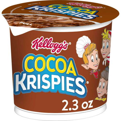 Готовый завтрак Kellogg's Cocoa Krispies, 65гр, стакан готовый завтрак cocoa puffs 294 гр