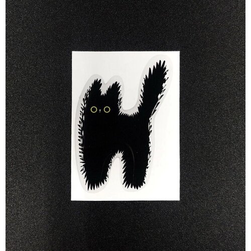 Стикер объемный Подписные издания Тревожный котик 180₽