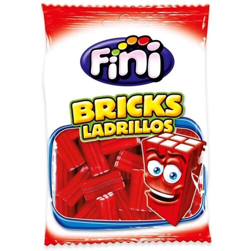 Жевательный мармелад FINI Bricks Ladrillos, 90 г мармелад fini big sugar cola bottle 1 кг