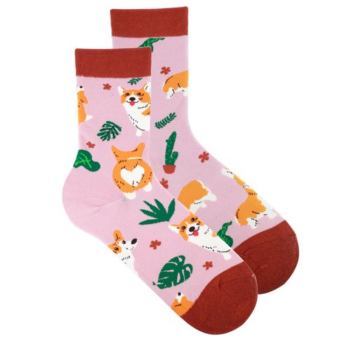 Носки Krumpy Socks Cute Animals Корги, р.35-40 носки высокие animals