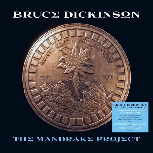 Виниловая пластинка Bruce Dickinson – The Mandrake Project (Blue) 2LP виниловая пластинка bmg bruce dickinson – mandrake project 2lp