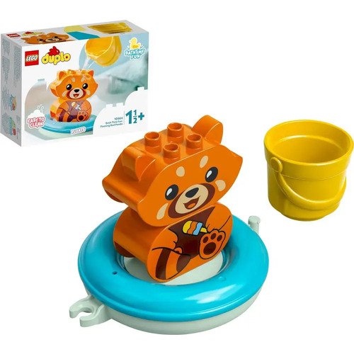 Конструктор LEGO Duplo 10964 Приключения в ванной: Красная панда на плоту игрушки для ванны lego duplo 10964 лего дупло приключения в ванной красная панда на плоту