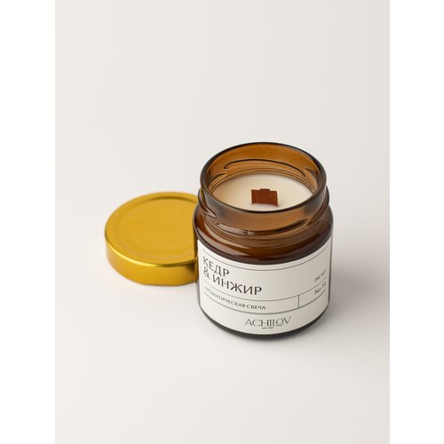 Свеча ароматическая Achilov Кедр и Инжир 200 мл 1390₽