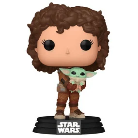 Фигурка Funko POP! The Mandalorian. Peli Motto with Grogu