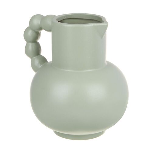 ваза mirabella 29 см кувшин стекло Ваза керамическая Гала-Центр, 16x18,5x19 см, керамика, цвет тиффани