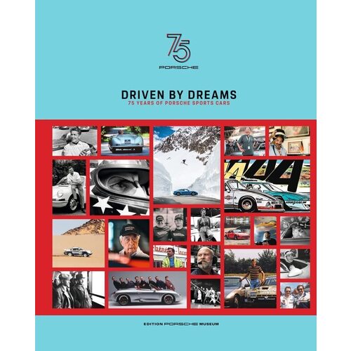 Frank Jung. Driven by Dreams: 75 Years of Porsche Sports Cars car driver license holder pu card bag for porsche boxster cayman panamera 718 911 918 macan spyder car logo driving documents
