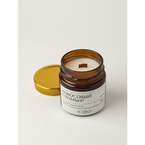 Свеча ароматическая Achilov Кокосовый пломбир 200 мл 1390₽
