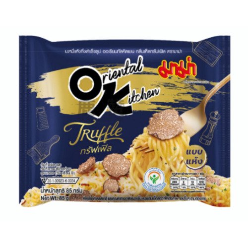 Лапша Mama Oriental Kitchen Instant Noodle Pack 4 Truffle, 85 г соус чесночный kuhne черный чеснок и перец 235 мл