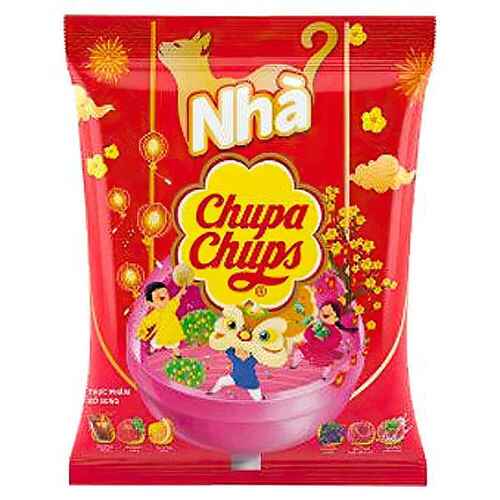 Леденцы Chupa Chups Lollipops Vitamin C, 93 г леденцы чупа чупс 12г tоки о van melle