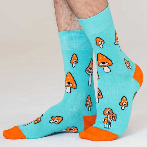 Носки St.Friday Socks В Рязани - грибы с глазами. Хочешь узнать почему?, р-р 38-41